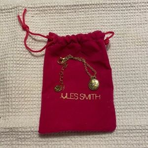 Jules Smith Goldtone compass bracelet